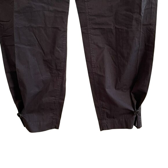 Thakoon Black Cotton Utility Jumpsuit One Piece Sz Small NEW - Picture 3 of 6